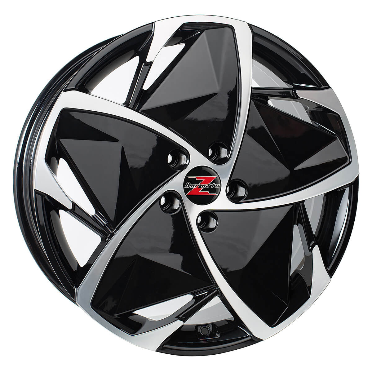 Barzetta Elettrico Black Polished 8.0x19 5x114.3 ET40 CB67.1