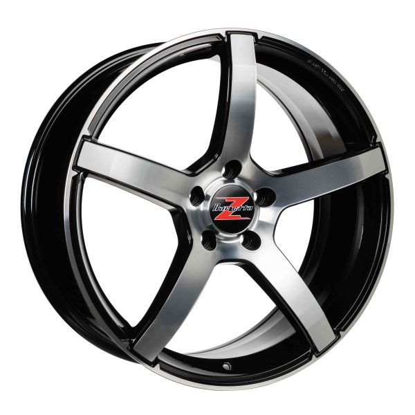 Barzetta Inverno Black Polished 8.5x19 5x120 ET35 CB72.6